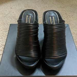 Rachel Zoe Black Wedge